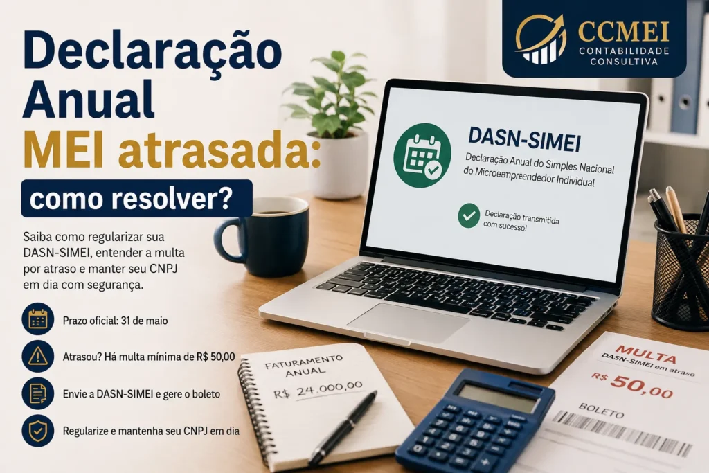 Declaração anual MEI atrasada Declaração anual MEI atrasada