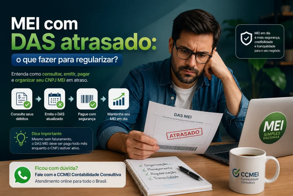 MEI com DAS atrasado MEI com DAS atrasado